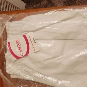 Cherokee White Scrub Pants